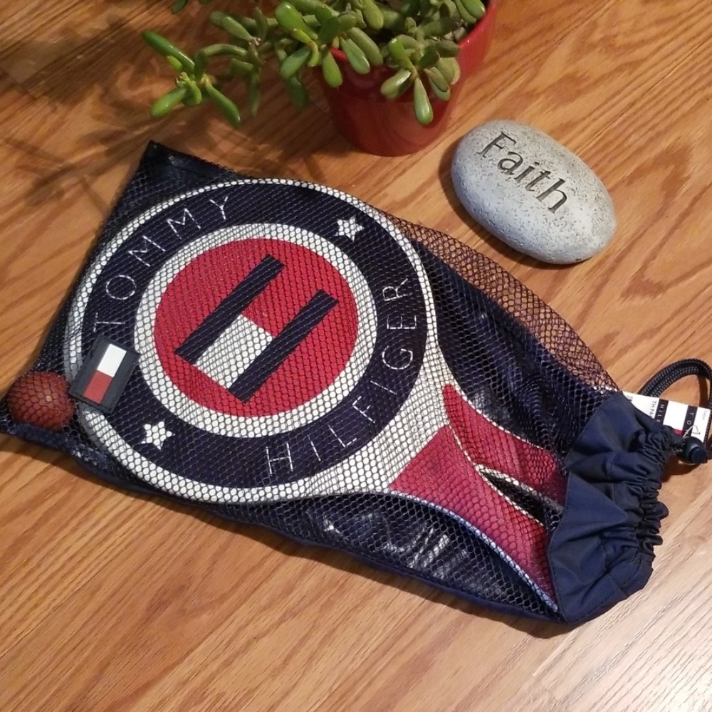 Vintage New Tommy Hilfiger paddle an ball